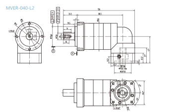 MVER-040-L2系列精密行星减